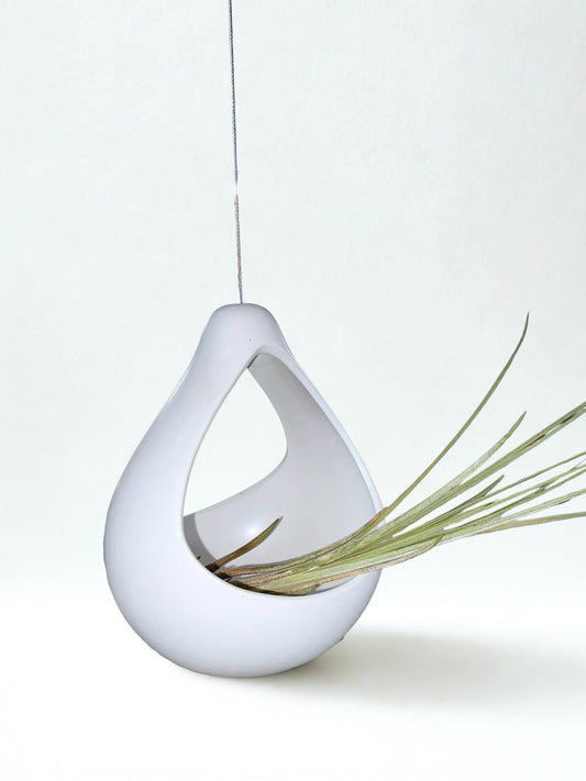 Pot Céramique Suspendu – Style goutte