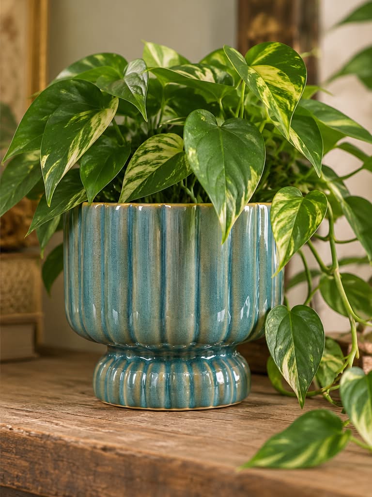 Pot Céramique Turquoise