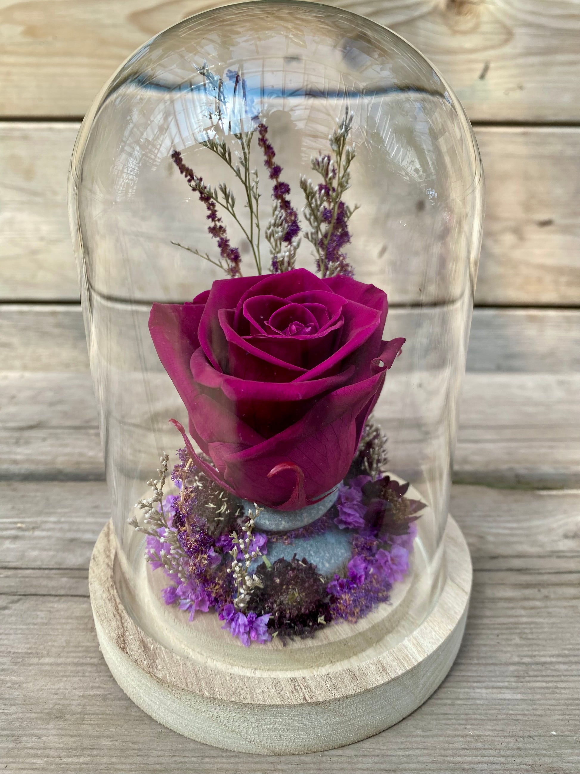 rose eternelle rouge